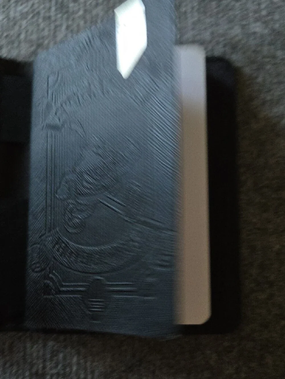 Sketch Wallet Black Canvas Wallet For Drawing